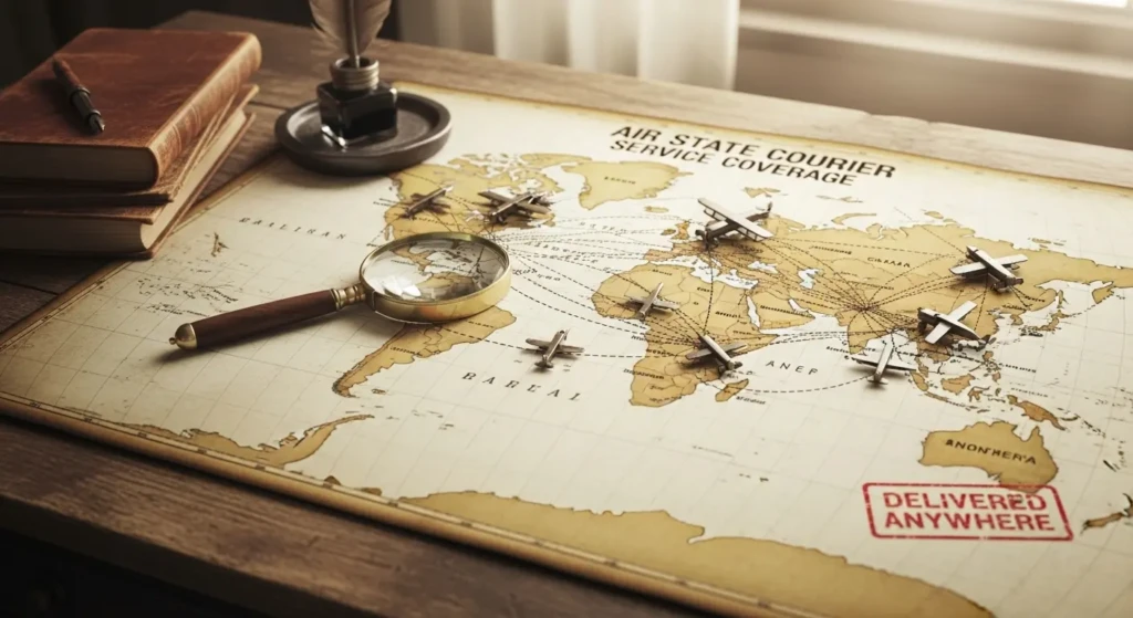 Air State Courier Service Coverage