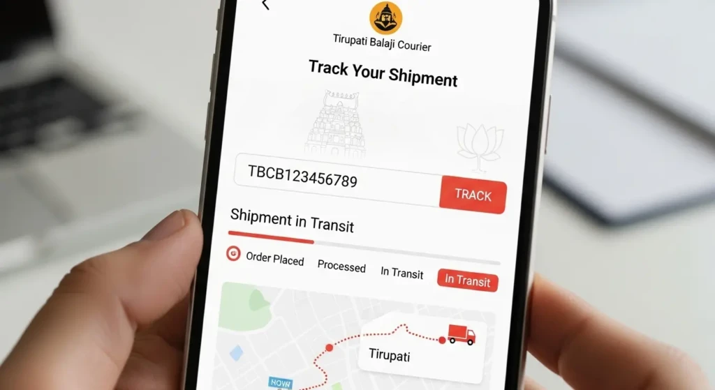 How to Track Tirupati Balaji Courier Shipments