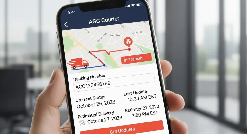 How to Track AGC Courier Shipments